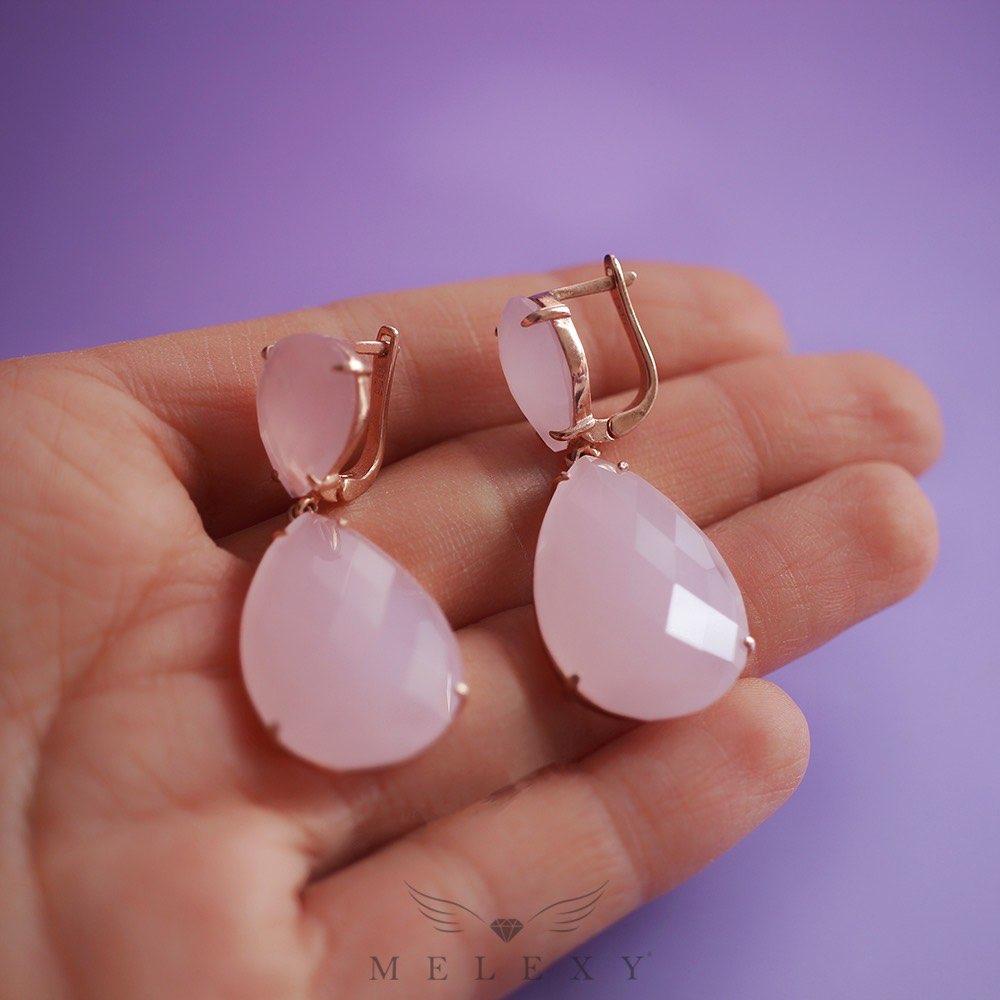 Pembe Angelina Küpe