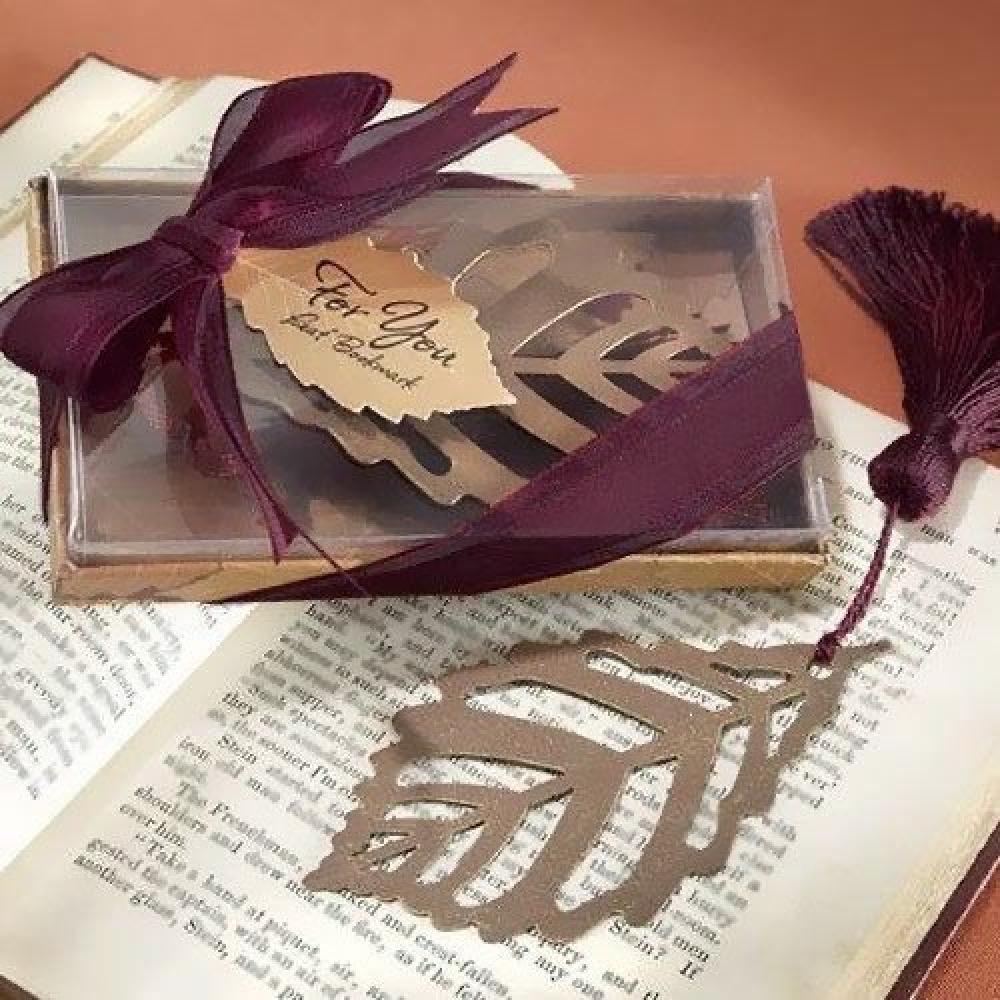 Yaprak Şekilli Kitap Ayracı