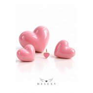 14 Ayar Altın Pembe Kalp Charm