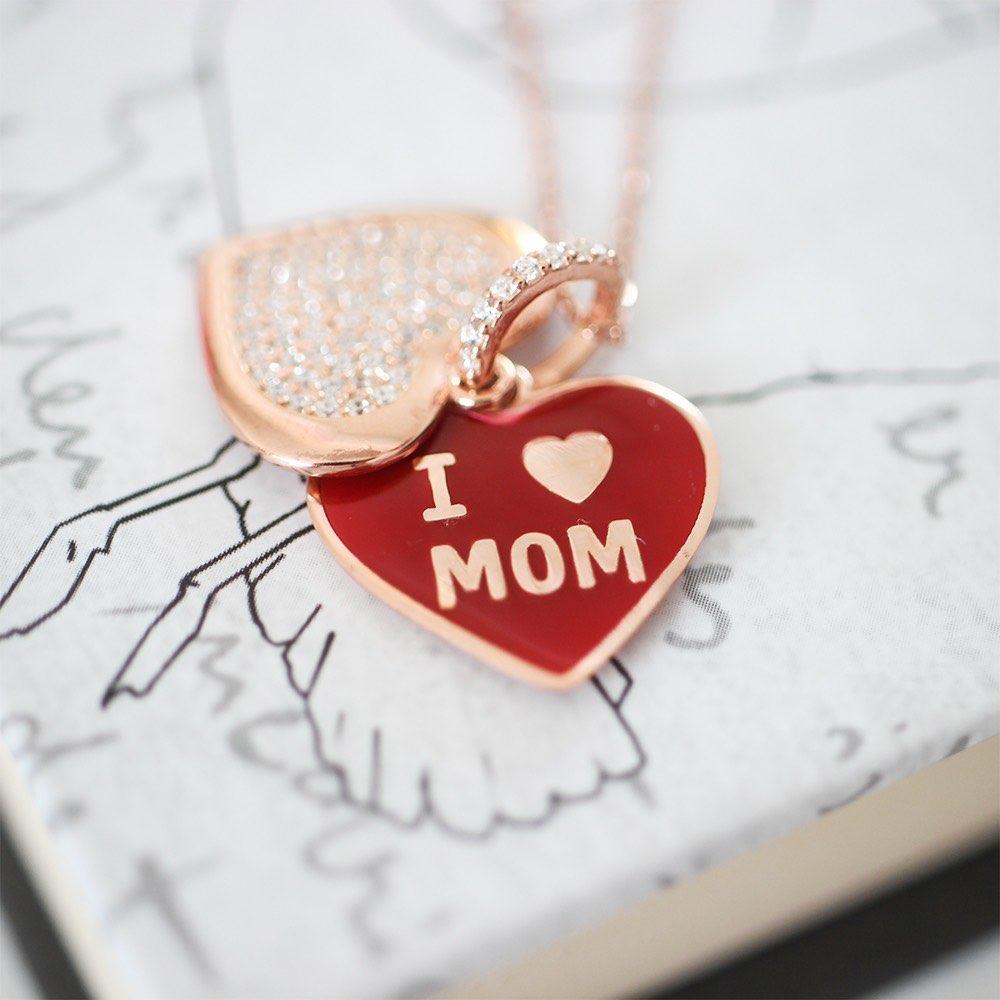 I Love Mom Kolye