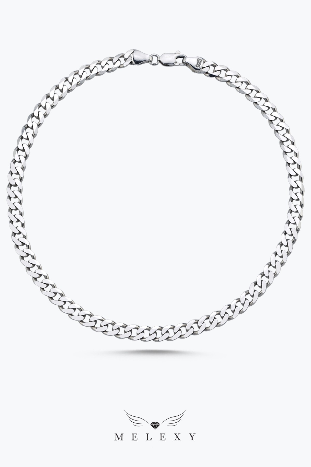 925 Ayar Gümüş Gurmet Zincir Kolye