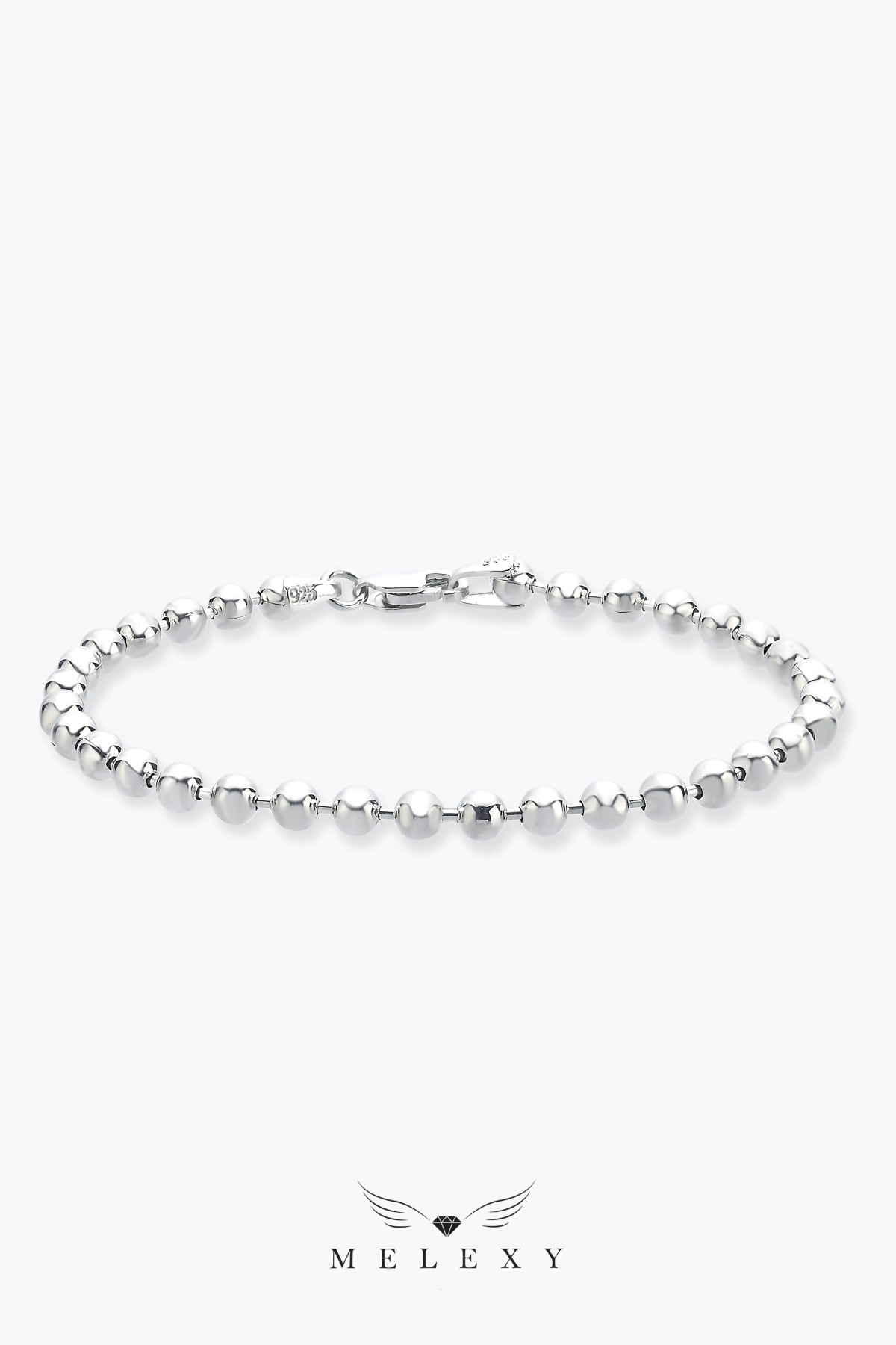 925 Ayar Gümüş Büyük Top (Boncuk) Bileklik