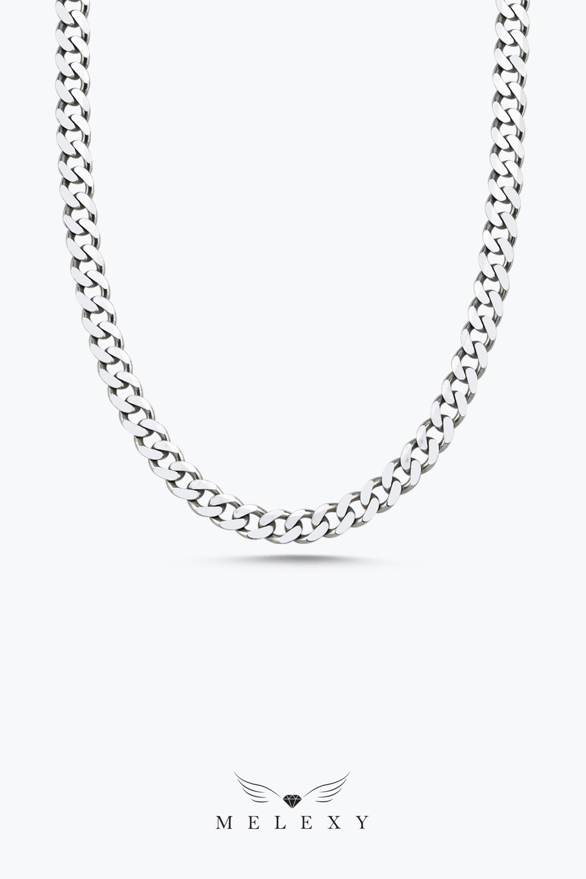 925 Ayar Gümüş Gurmet Zincir Kolye